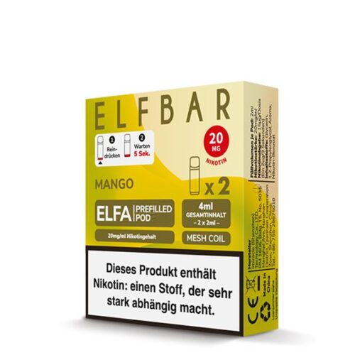 Elfbar Pods Mango 2x2ml Pods