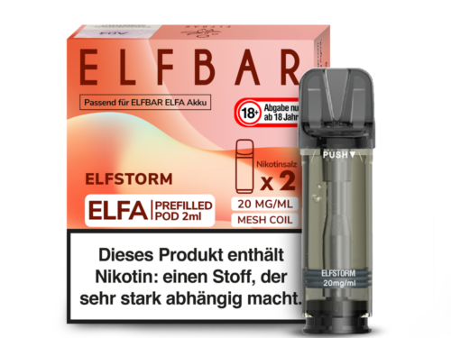 Elfbar Pods Elfstorm 2x2ml Pods