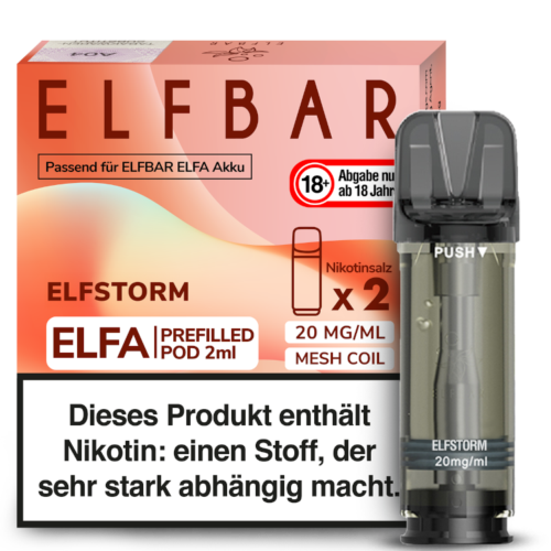 Elfbar Pods Elfstorm 2x2ml Pods