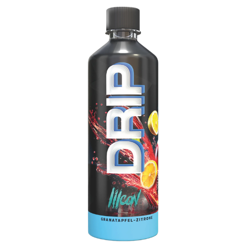 drip by icon granatapfel zitrone 550ml fruchtig zitronig erfrischend stylish