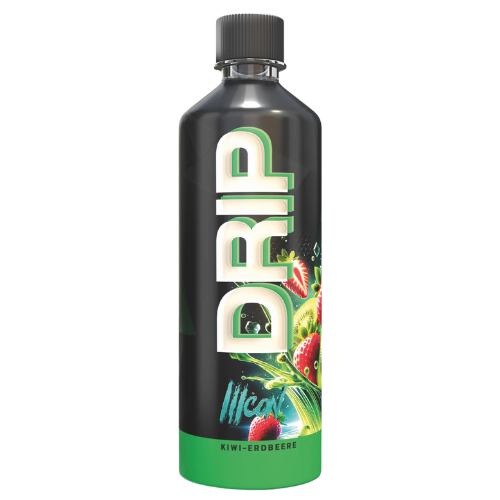 drip by icon kiwi erdbeere 550ml fruchtig süß leicht erfrischend