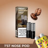megabar snos2000 latte 2x2ml pods kaffee cremig sanft milchkaffee