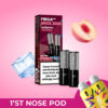 megabar snos2000 peach ice 2x2ml pods pfirsich fruchtig eisig erfrischend